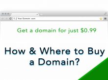 How to buy domain for 99 cents