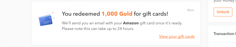 Join Honey Earn Free Gift Cards For Shopping Online payment Proof 