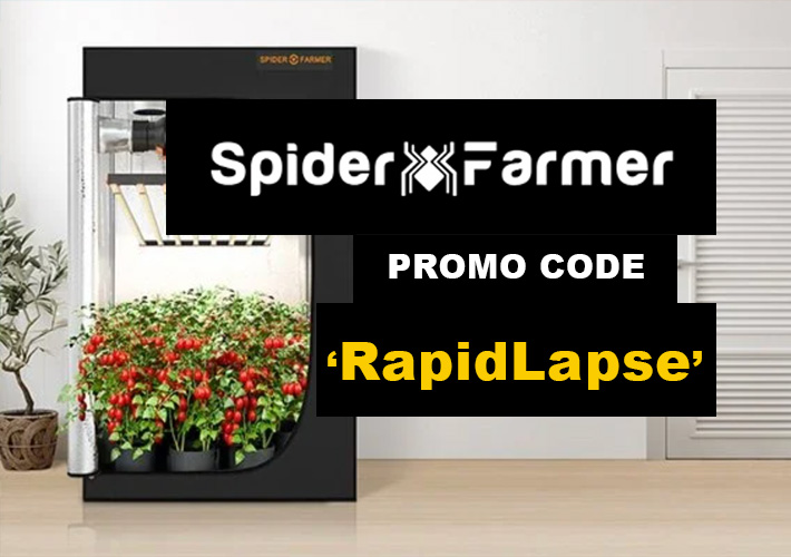 spiderfarmer coupon code: RapidLapse
