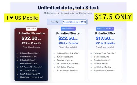 US mobile review